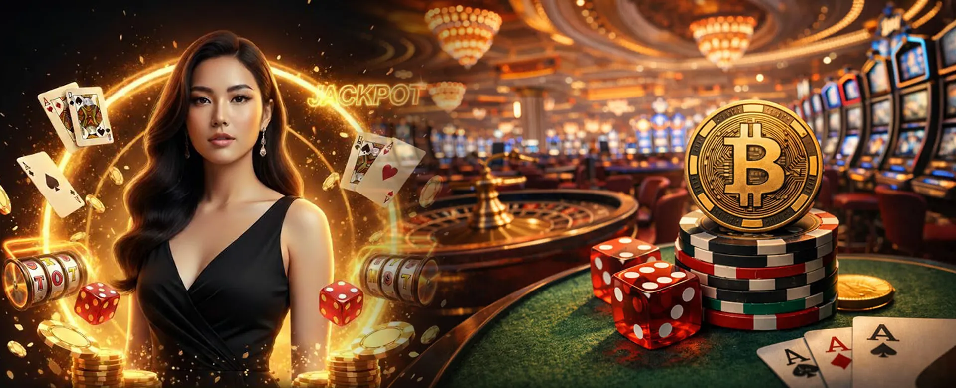 nn777 registration banner with gold and black theme